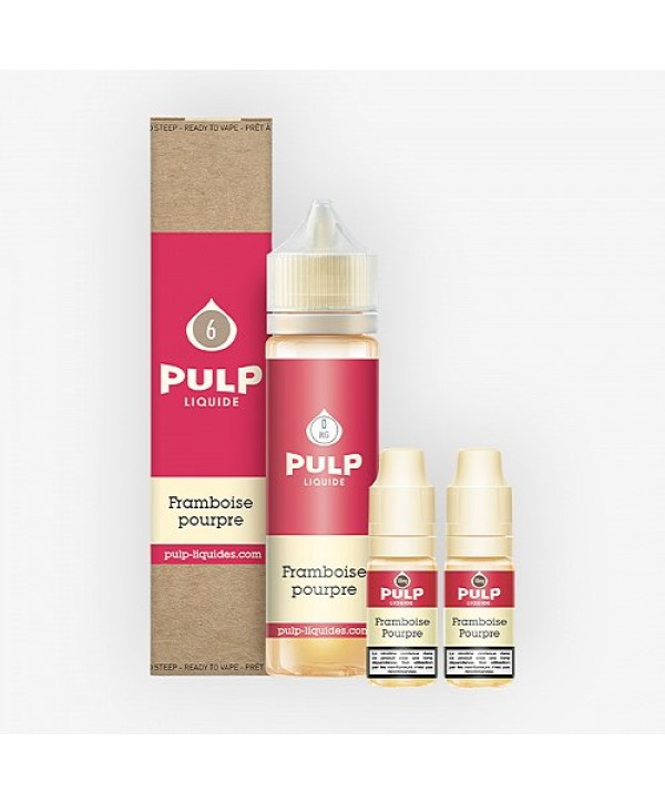 Pack 60ml Framboise Pourpre Pulp - 06mg