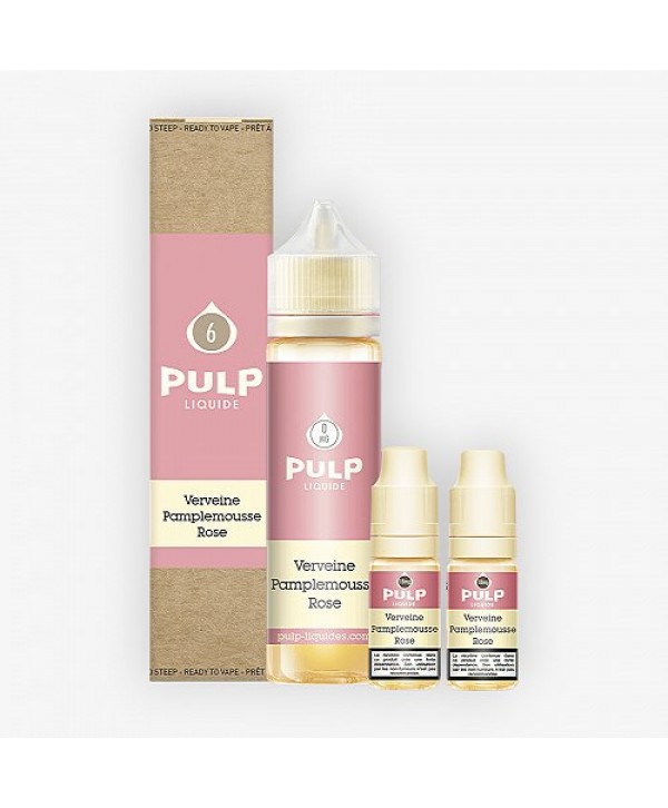 Pack 60ml Verveine Pamplemousse Rose Pulp - 06mg