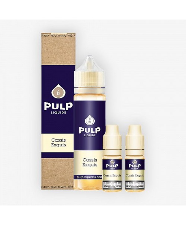 Pack 60ml Cassis Exquis Pulp - 06mg