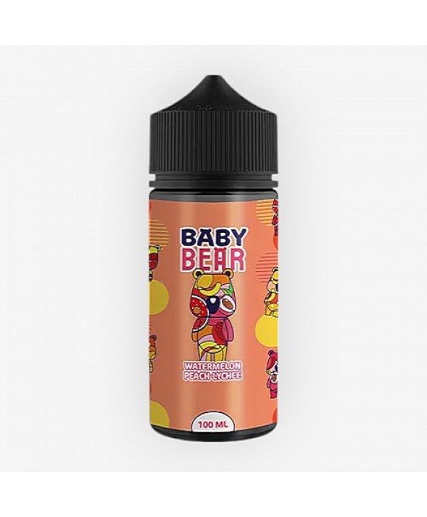 Watermelon Peach-Lychee Baby Bear 100ml