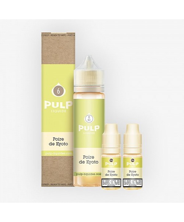 Pack 60ml Poire De Kyoto Pulp - 06mg