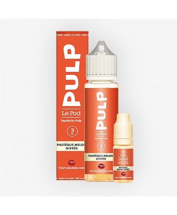 Pack 60ml Pastèque Melon Givrés Pod Liquide Pulp - 03mg