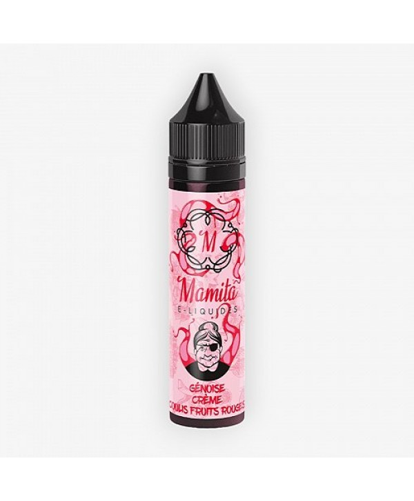 Génoise Crème Coulis Fruits Rouges Mamita Vape Institut 50ml