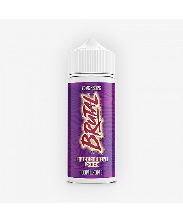 Blackcurrant Crush Brutal Just Juice 100ml