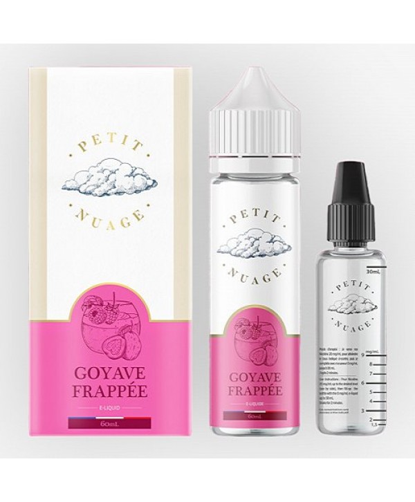 Goyave Frappée Petit Nuage 60ml + Fiole Vide 30ml Graduée