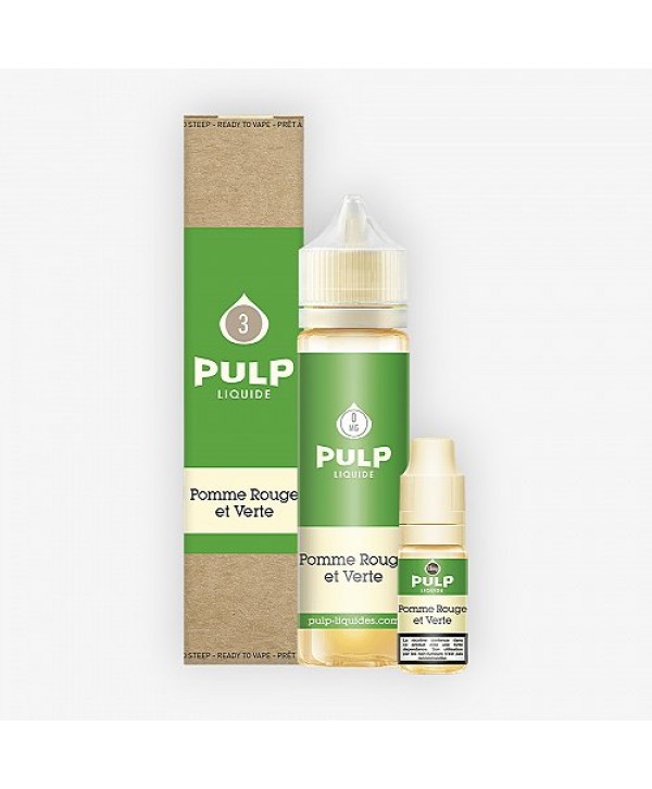 Pack 60ml Pomme Rouge Et Verte Pulp - 03mg