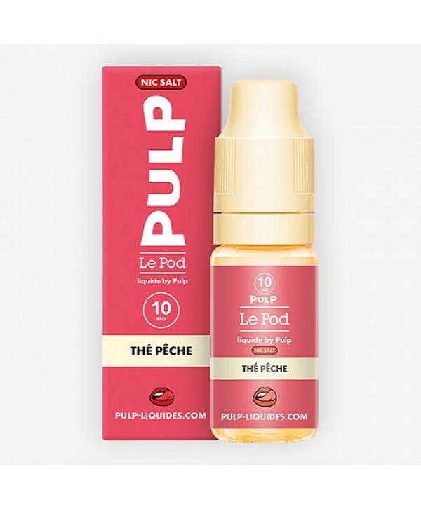 Thé Pêche Nic Salt Le Pod Liquide Pulp 10ml