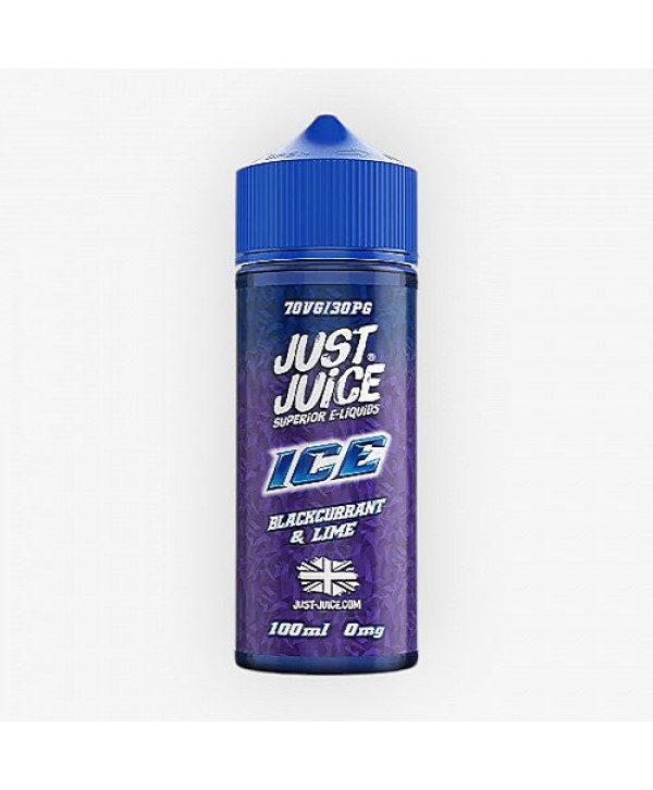 Blackcurrant Lime Ice Just Juice 100ml