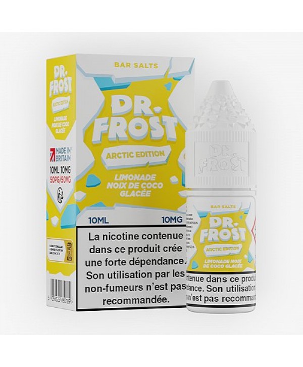Limonade Noix De Coco Glacée Nic Salt Dr. Frost Arctic Edition 10ml