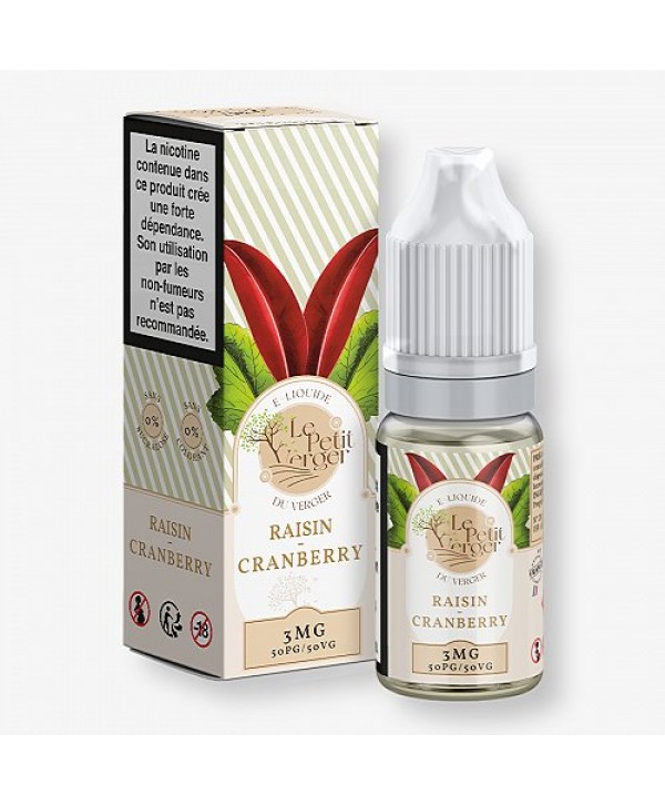 Raisin Cranberry Le Petit Verger 10ml