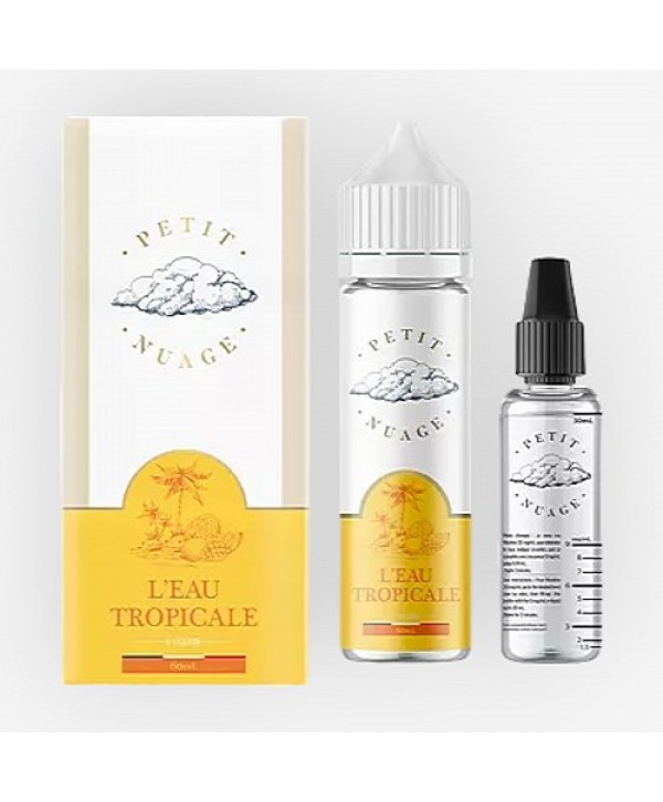 L'Eau Tropicale Petit Nuage 60ml + Fiole Vide 30ml Graduée