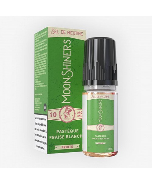Pastèque Fraise Blanche Nic Salt Basic Moonshiners 10ml