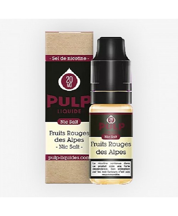 Fruits Rouges Des Alpes Nic Salt Pulp 10ml