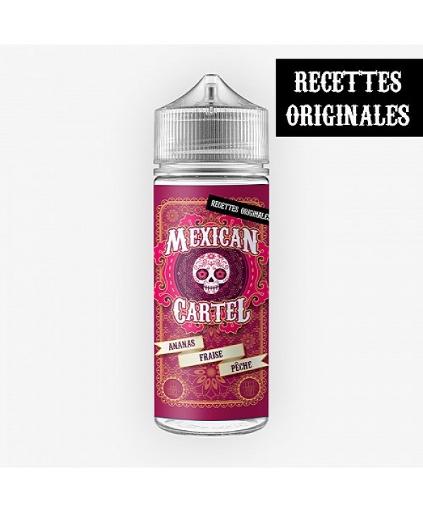 Ananas Fraise Pêche Mexican Cartel 100ml
