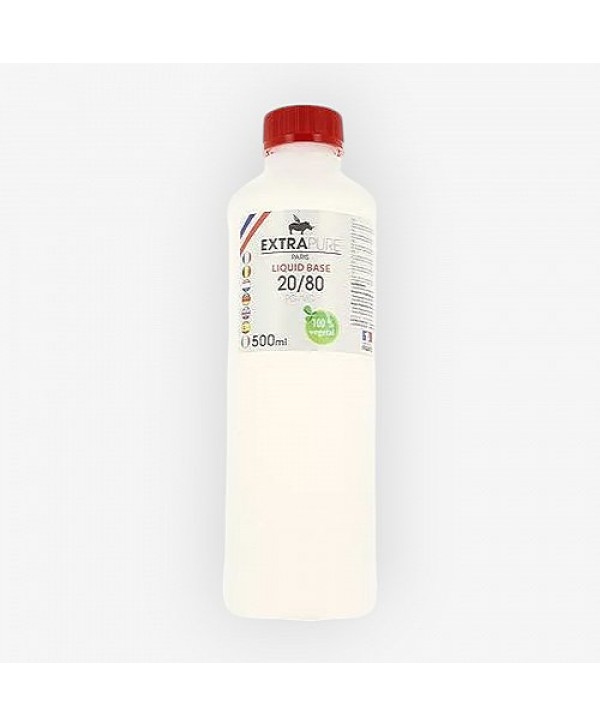 Base 500ml 20/80 00mg Extrapure
