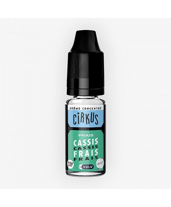 Cassis Frais Concentré Cirkus Frais By VDLV 10ml