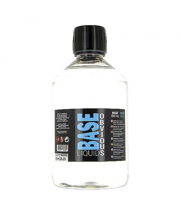 Base 500ml 00mg Obvious Liquids