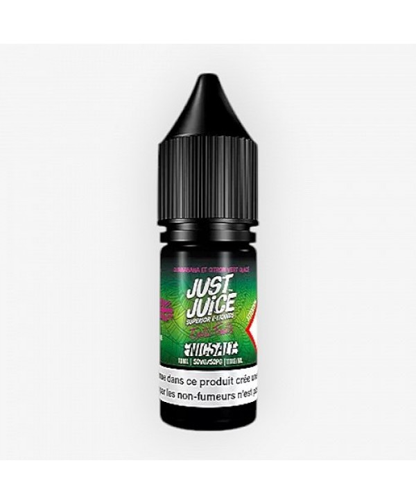 Guanabana Et Citron Vert Glacé Nic Salt Exotic Fruits Just Juice 10ml