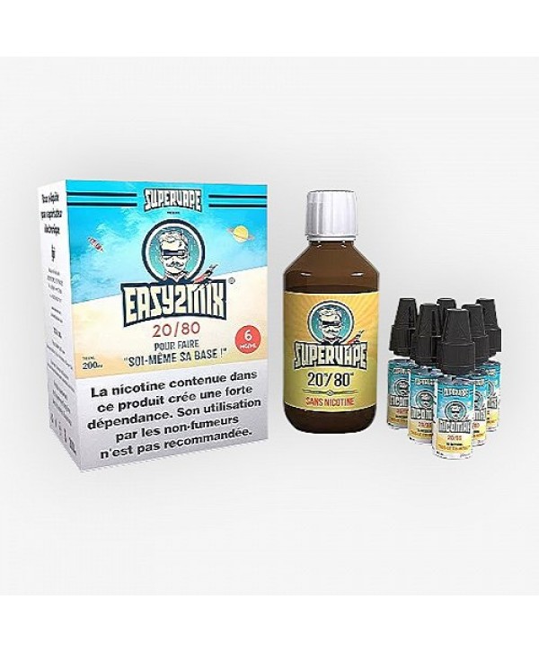 Base Easy2Mix 20/80 6mg 200ml SuperVape