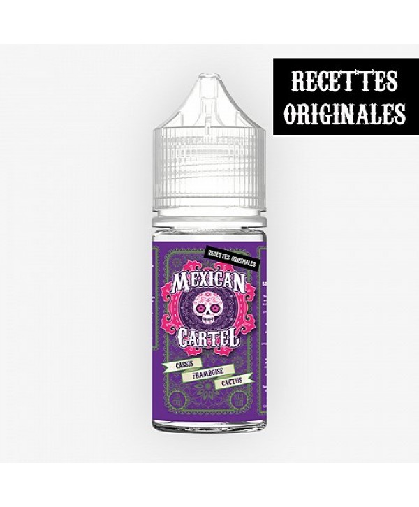 Cassis Framboise Cactus Concentré Mexican Cartel 30ml