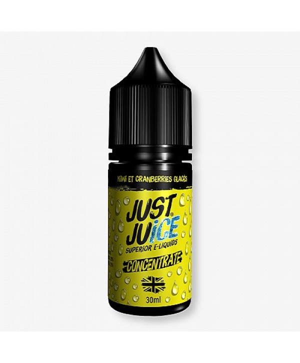 Kiwi Cranberries Glacés Concentré Iconic Just Juice 30ml