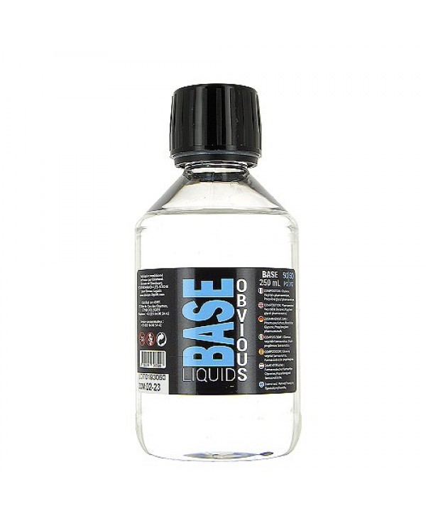 Base 250ml 00mg Obvious Liquids