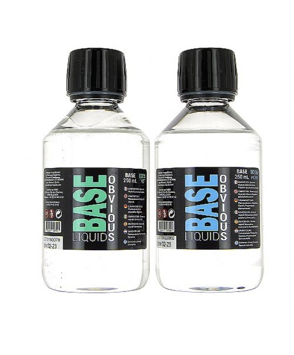 Base 250ml 00mg Obvious Liquids