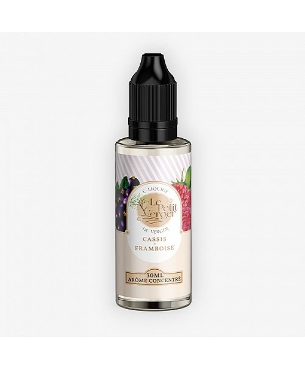 Cassis Framboise Concentré Le Petit Verger 30ml