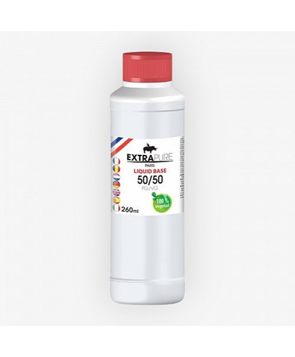 Base 260ml 50/50 00mg Extrapure