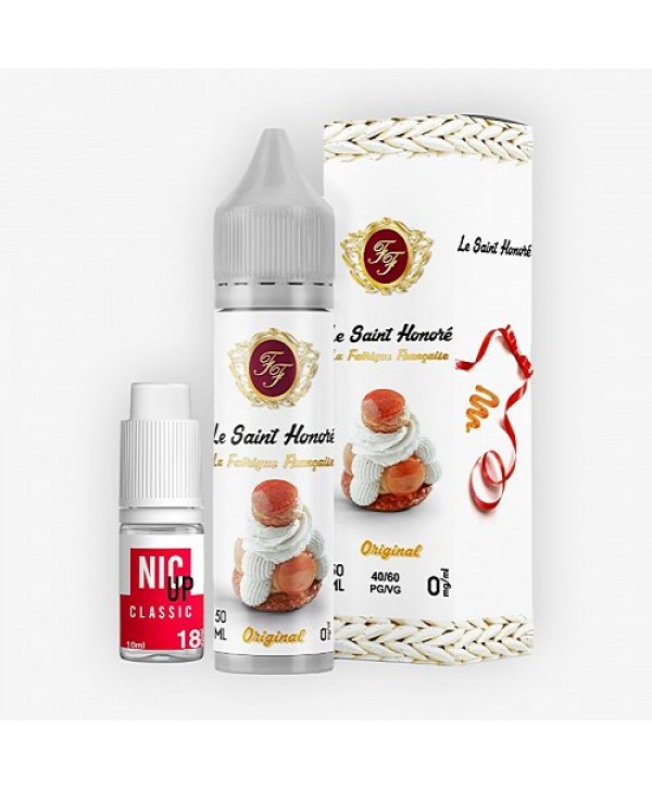Le Saint Honoré La Fabrique Française 50ml + Booster Nic Up 10ml