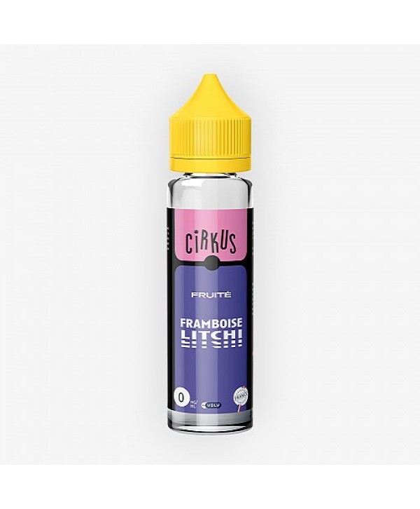 Framboise Litchi Cirkus Fruité By VDLV 50ml