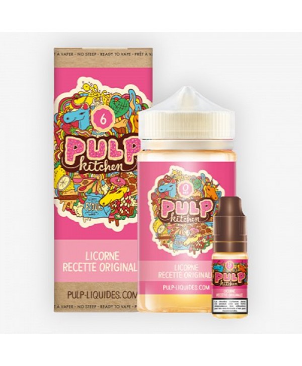 Pack 200ml + 10ml Licorne Recette Originale Pulp Kitchen - 03mg