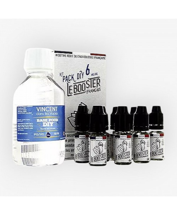 Kit Pack DIY 210ml 50/50 6mg VDLV