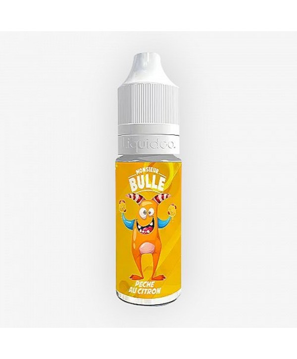 Pêche Au Citron Monsieur Bulle Liquideo 10ml