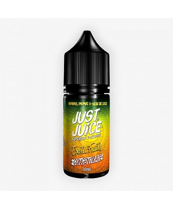 Ananas Papaye & Noix de Coco Concentré Exotic Fruits Just Juice 30ml