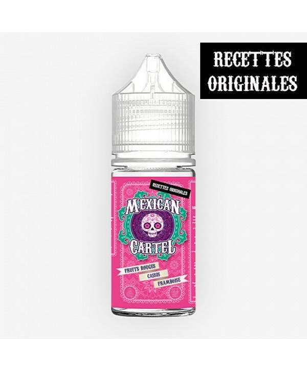 Fruits Rouges Cassis Framboise Concentré Mexican Cartel 30ml
