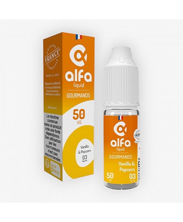 Vanilla & Popcorn Alfaliquid 10ml