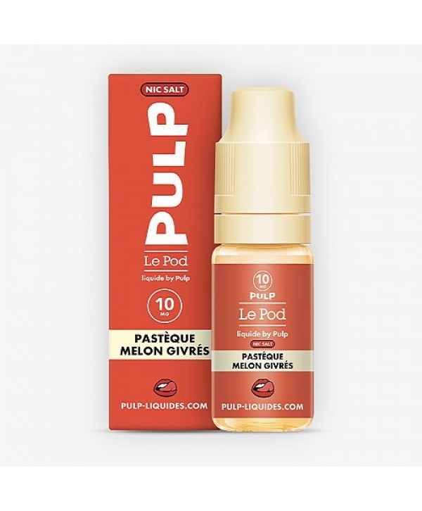 Pastèque Melon Givrés Nic Salt Le Pod Liquide Pulp 10ml