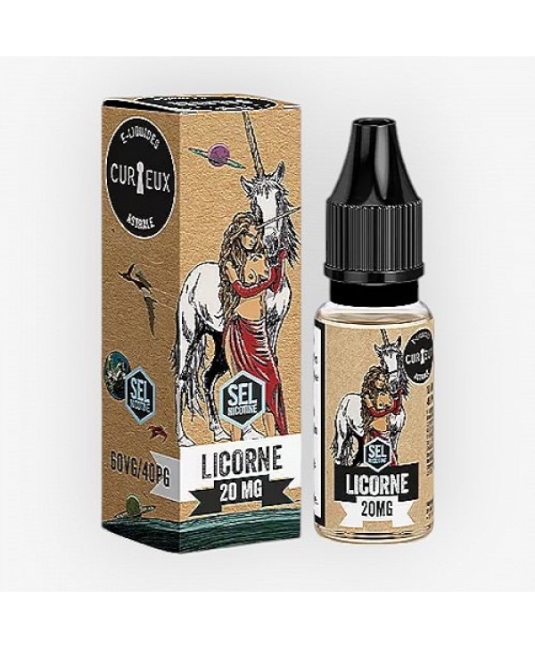 Licorne Astrale Nic Salt Curieux 10ml