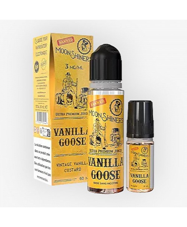 Pack 50ml + 10ml Vanilla Goose Moonshiners - 03mg