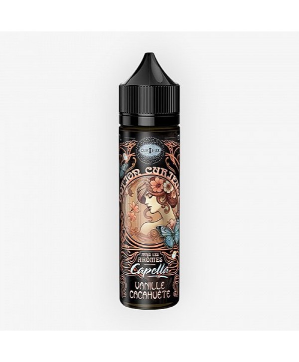Vanille Cacahuète Potion Curieuse Capella & Curieux 50ml
