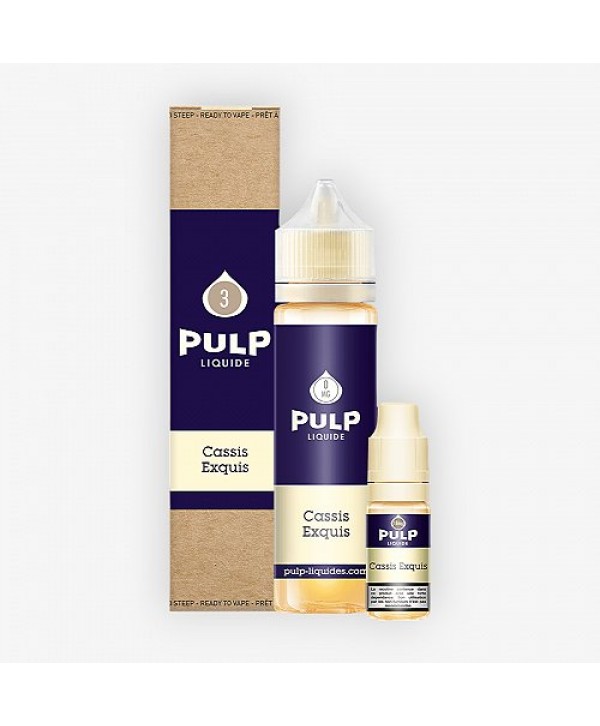 Pack 60ml Cassis Exquis Pulp - 03mg