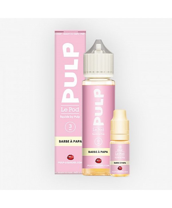 Pack 60ml Barbe A Papa Pod Liquide Pulp - 03mg