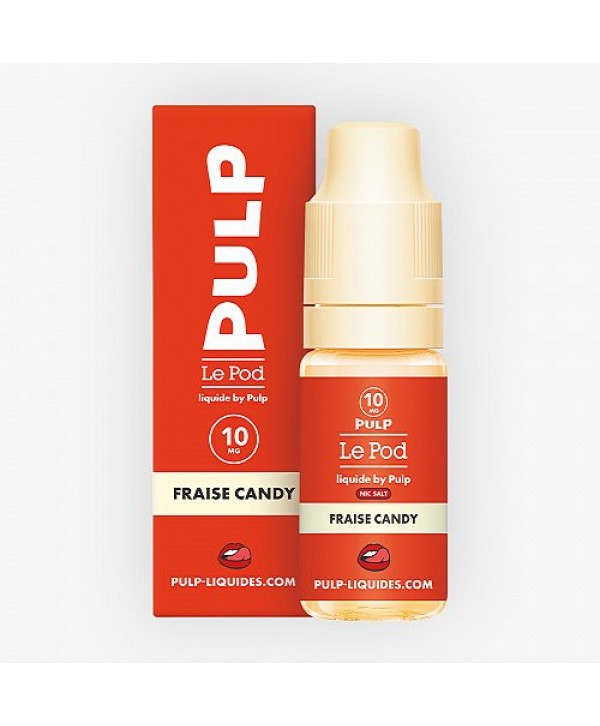Fraise Candy Nic Salt Le Pod Liquide Pulp 10ml