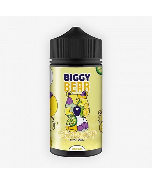 Limonade-Citron Vert Myrtilles Sauvages Biggy Bear 200ml