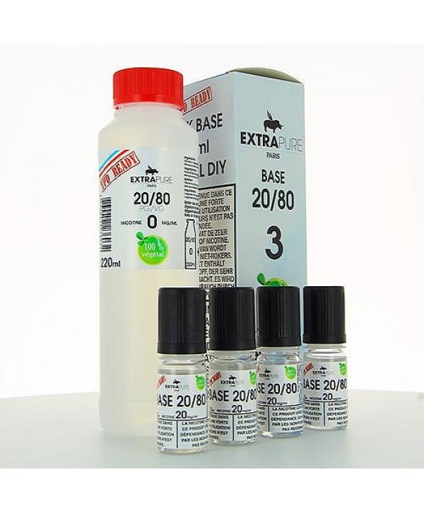 Pack Base 260ml 20/80 03mg Extrapure