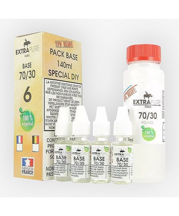 Pack Base 140ml 70/30 06mg Extrapure