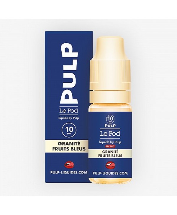 Granité Fruits Bleus Nic Salt Le Pod Liquide Pulp 10ml