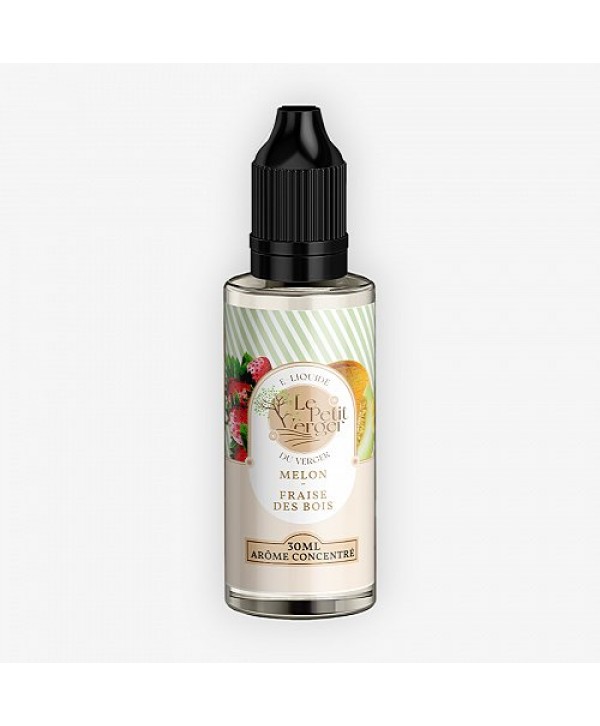 Melon Fraise Des Bois Concentré Le Petit Verger 30ml