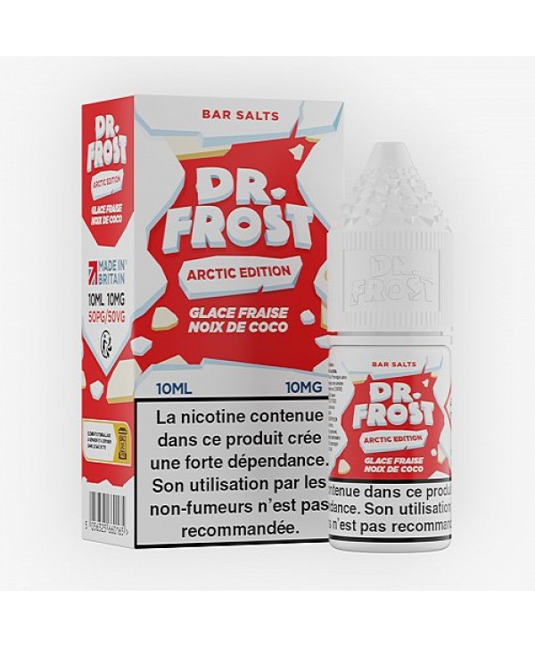 Glace Fraise Noix De Coco Nic Salt Dr. Frost Arctic Edition 10ml